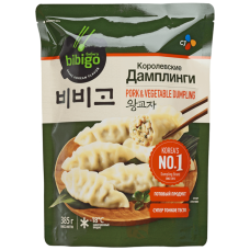 Дамплинги "Bibigo"  королевские свинина/овощи, Равиоли,280 гр. 