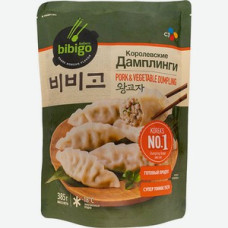 Дамплинги "Bibigo" королевские с курицей, Равиоли,385 гр.