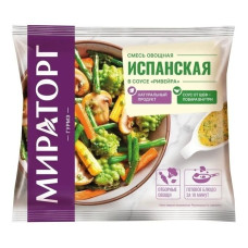 Смесь Испанская в соусе Ривейра замороженная, 400 гр. Мираторг