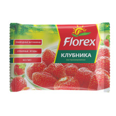 Клубника заморожен."FLOREX", 300 гр.
