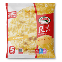 Лепешки "Роти" с сыром, 450 гр. 1уп.-5шт. Ризык (замороженная)
