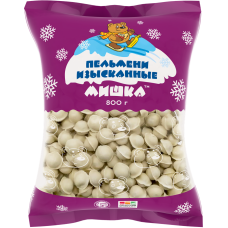 Пельмени Изысканные "Мишка" 400 гр. (СибМясо)