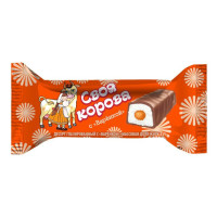 Сырок глазированный "Своя корова" с варёной сгущёнкой, 23%, 1шт.- 40 гр.