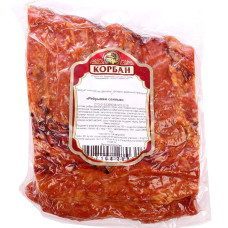 Ребрышки копчено-вареные свиные  вакуумной упаковке "Корбан", 350 гр. - 450 гр.