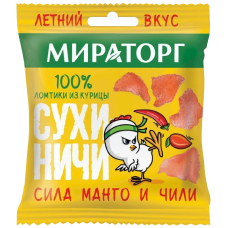 Сухиничи МИРАТОРГ из куриного филе манго-чили, 40 гр.