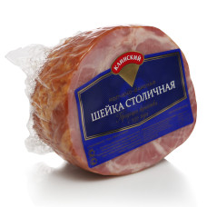 Шейка из свинины копчёна-варёная "Столичная", Никольск, 350гр. - 400 гр..