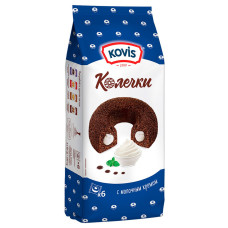 Колечки бисквитные "Kovis" с молочным кремом, 240 гр. Раменский КК
