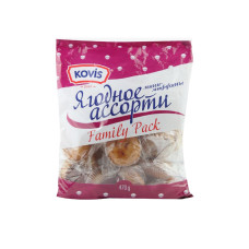 Мини-маффины "Ковис" с ягодной начинкой (ягодное ассорти), 470 гр