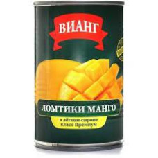 Компот "Манго" ломтики в лёгком сиропе, 425 гр. "Вианг"