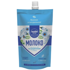 Сгущенное молоко с сахаром цельное "ЛЮБИМОЕ", 8,5%, мяг./уп., 280 гр. (Омск)