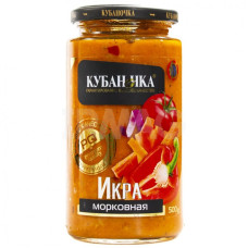 Икра морковная (Кубаночка), 500 гр.