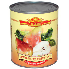 Компот "Груша" в сиропе, 850 гр. ж/б. (Сыта Загора)