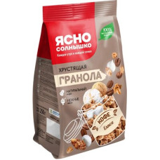 Гранола хрустящая "Кофе Глясе", 250 гр. (Ясно Солнышко)