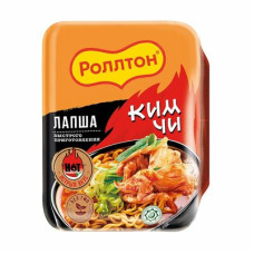 Лапша быстрого приготовления РОЛЛТОН с ким-чи, 90 гр. (чашка)