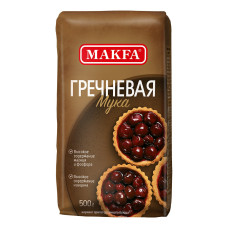 Мука ГРЕЧНЕВАЯ "Макфа" в/с фасованная, 0,5 кг.