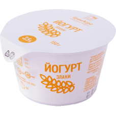 Йогурт "ГринАгро", Злаки, 3,5%, 150 гр. (Сахалин) /срок - 15 суток/