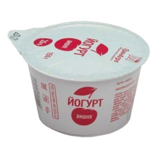 Йогурт "ГринАгро", Вишня, 3,5%, 150 гр.(Сахалин) /срок - 15 суток/
