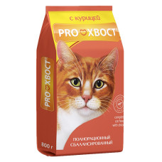 Сухой корм для кошек "PROXBOCT", 800 гр. Курица