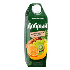 Сок "Добрый" мультифрукт, 1 л