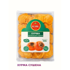 Хурма сушеная на подложке, 500 гр.