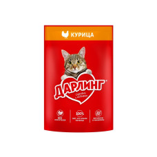 Корм для кошек "Дарлинг", мяг.уп., 75 гр.  Курица