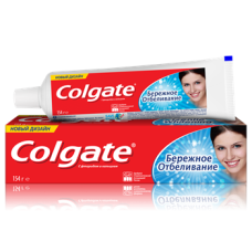 Зубная паста Colgate, Бережное отбеливание, 100 мл.	