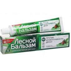 Зубная паста "Лесной бальзам", с экстр. коры дуба и пихты, 75 мл. (при кровоточивости дёсен)