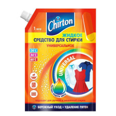 Жидкое средство для стирки "Чиртон" Универсальное, 1 л. мяг./уп.