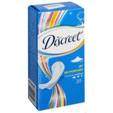 Ежедневные гигиенические прокладки Discreet Multiform, 20 шт. (короб.синяя)