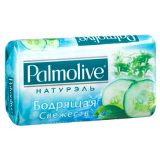 Мыло кусковое "Palmolive" Бодрящая свежесть (Зелёный чай и Огурец), 90 гр. -1шт.