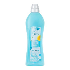 Кондиционер концентрат для белья "Vesta" Ultra Comfort Soft Touch , 1 л голубая