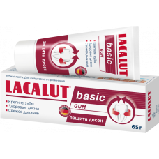 Зубная паста LACALUT basic gum, 65 гр.