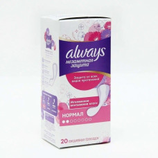 Ежедневные гигиенические прокладки "Always", Normal Single, 20 шт