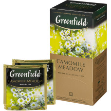 Чай в пак.травяной "Гринфилд" Camomile Meadow (Камомайл Медоу), Ромашка, 25 пак. 