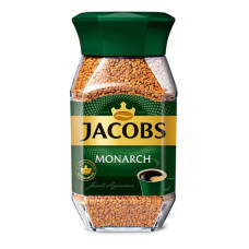 Кофе растворимый " Якобс Монарх" сублимированный, ст/бан, 95 гр.