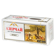 Чай чёрный байховый "АЗЕРЧАЙ" Букет, 25 пак.
