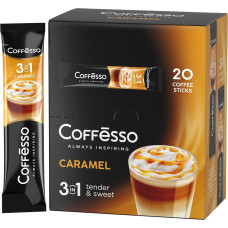 Кофейный напиток растворимый "Coffesso Classic" 3 в 1, 20 пакетиков.	