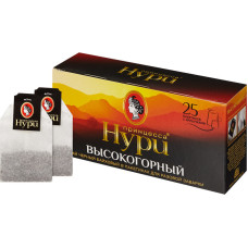 Чай "Принцесса Нури" Высокогорный, чёрный, 25 пак.