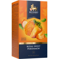 Чай "Ричард" Royal Sweet Persimmon, черный с хурмой, 25 пак.