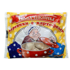 Вареники с картофелем "Бабушкины", 400 гр.