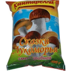 Грибы "Тайны леса"/ "Сказки Лукоморья", смесь грибная заморож., 300 гр.