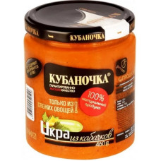 Икра из кабачков "Кубаночка", 360 гр.