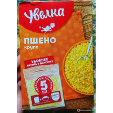 Пшено "Увелко", 5 варочных пакетиков по 80 гр..