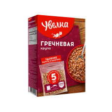 Гречка ядрица "Увелко" 1/5 пакетиков