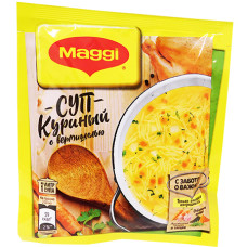 Магги Суп Куриный с вермишелью, 50 гр.