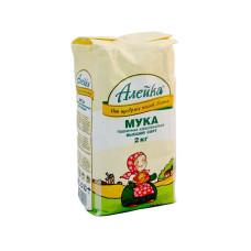 Мука пшеничная "Алейка", в/сорт, 1 кг.