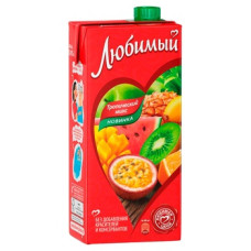 Сок "Любимый" 0,95л. Мультифрукт (Тропический микс)