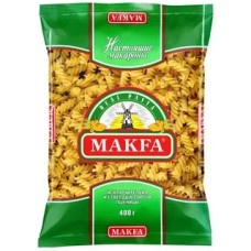 Макаронные изделия Макфа 400 гр. спирали