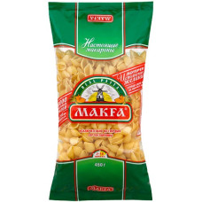 Макаронные изделия Макфа 400 гр. ракушка.