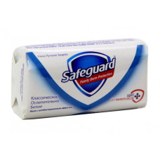 Мыло кусковое Сейвгард, Классическое Ослепительно Белое , 90 г -1 шт.